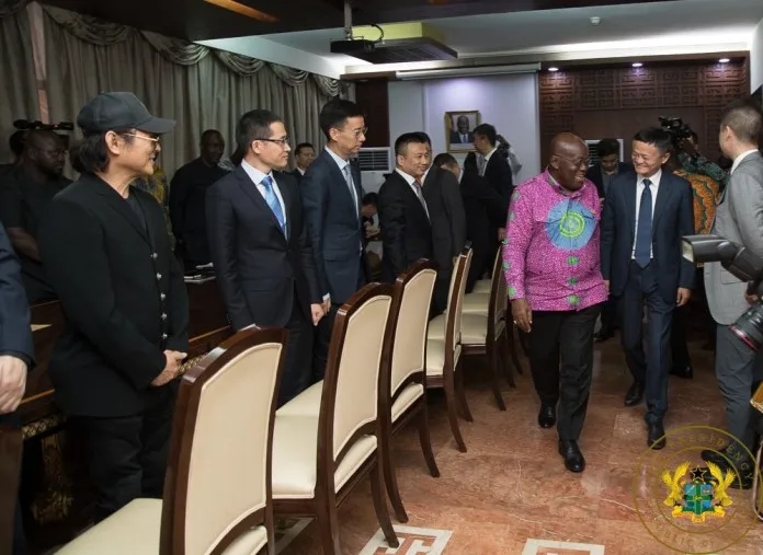 This is the main reason why Jet-Li and Jack-Ma came to Ghana