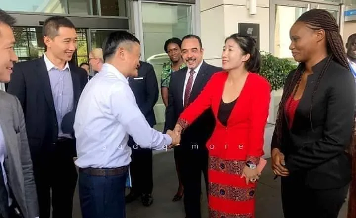 This is the main reason why Jet-Li and Jack-Ma came to Ghana