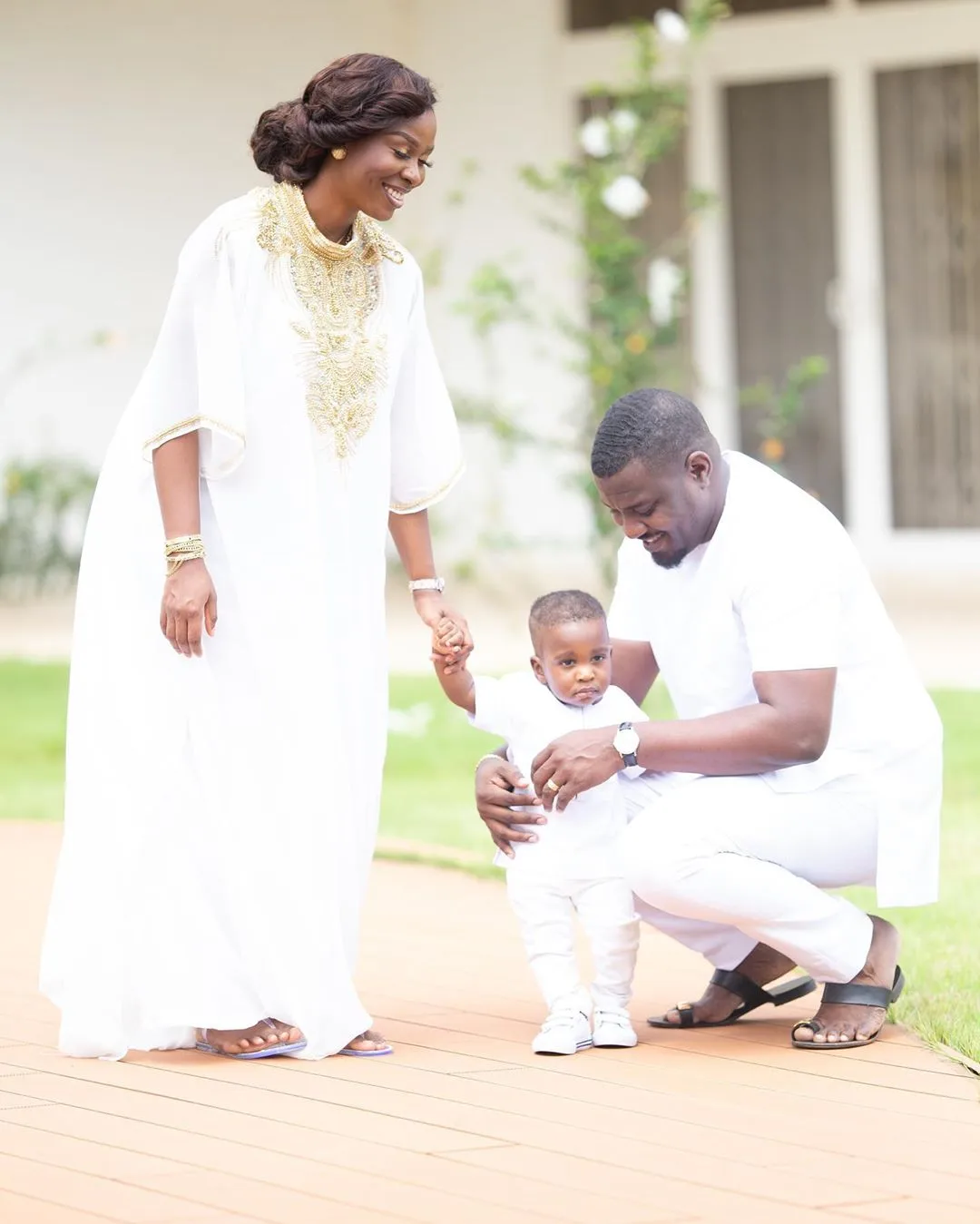 John Dumelo and his wife ring in their son’s first birthday with photos and beautiful messages