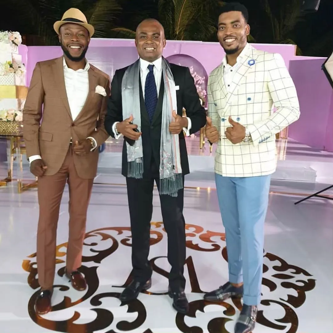 Here are the first photos from John Dumelo & Gifty’s destination wedding