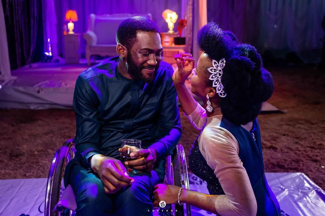 After proposing to his wife, this groom was involved an accident that left him paralyzed before his wedding