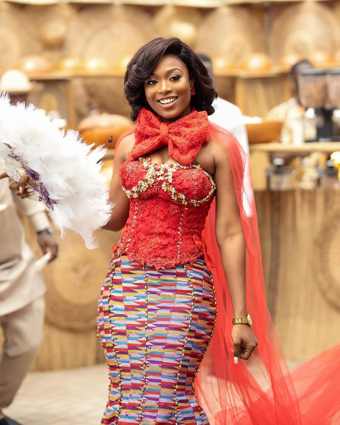 #KENCY2020: The wedding that broke the internet! Kennedy Osei and Tracy's luxurious traditional wedding