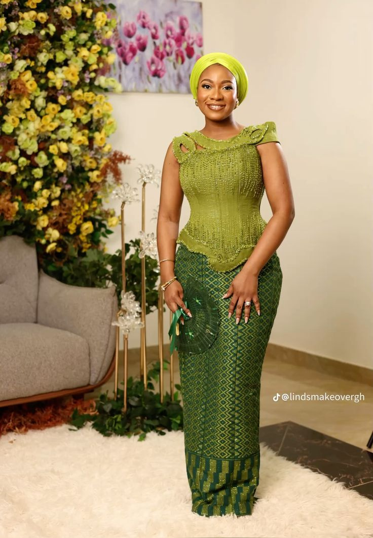 Wedding Guest in Kente