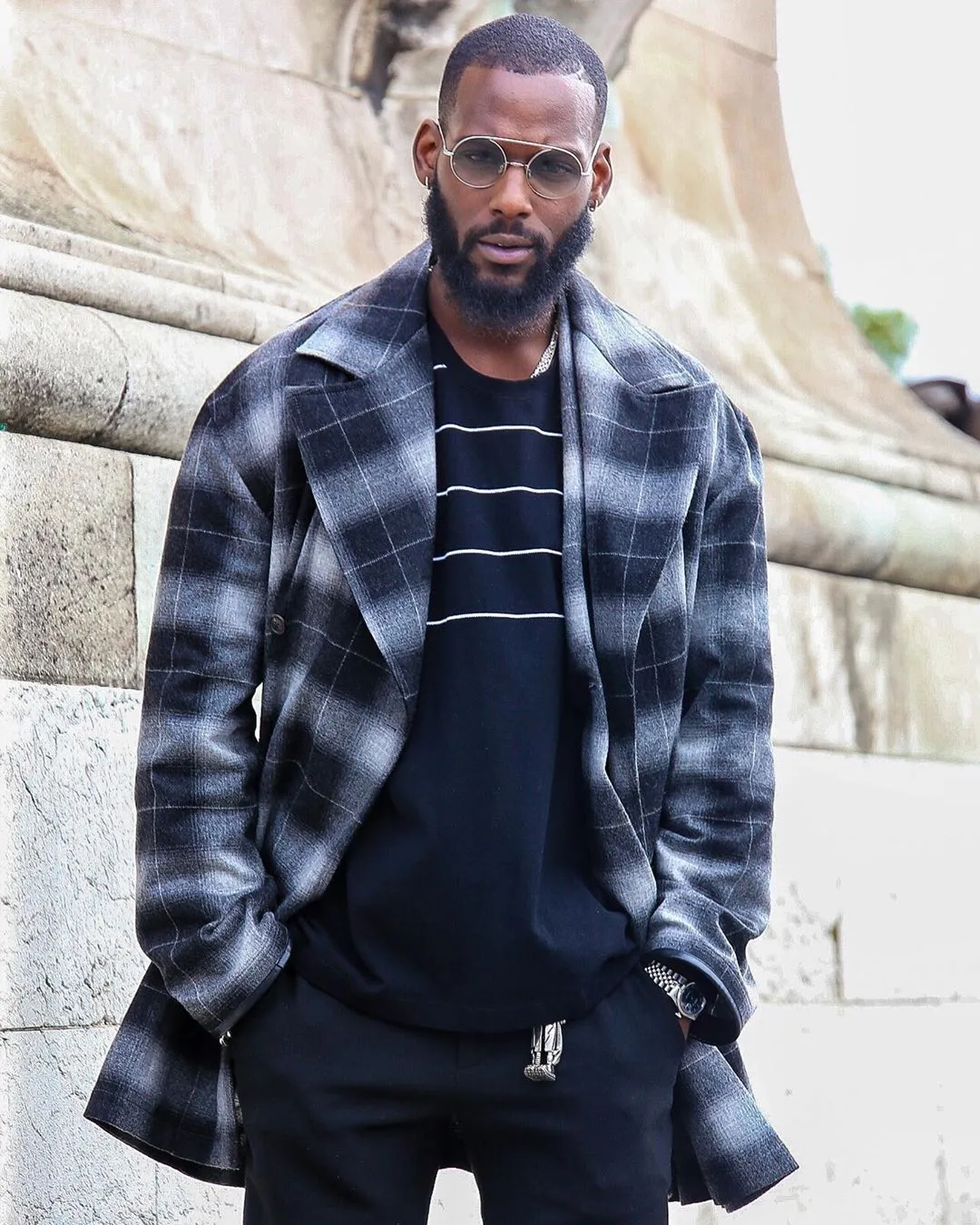 Kofi Siribroe brought his A-fashion game to Paris for Fashion week