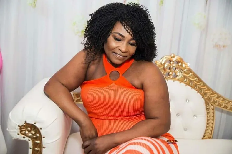 Love at 57: Actress Kyeiwaa is getting married in the U.S and here are her bridal shower photos