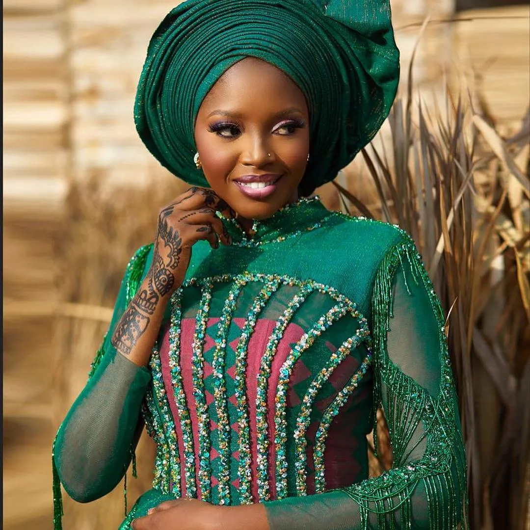 This Fulani Goddess collection from Moda Bertha is major inspo for Muslim brides