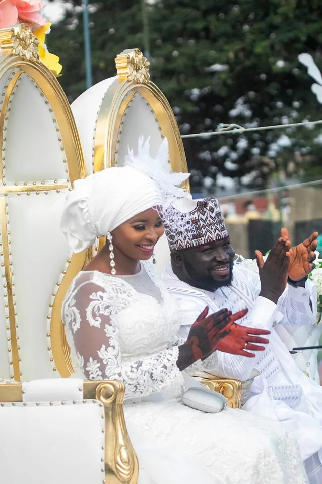 #Mozain19 Ghanaian artist Moh Awudu and Hassi Baniaz had a sweet Islamic wedding for the books