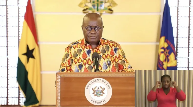 Ghana’s President is sending sartorial and cultural messages with his outfits at every coronavirus address