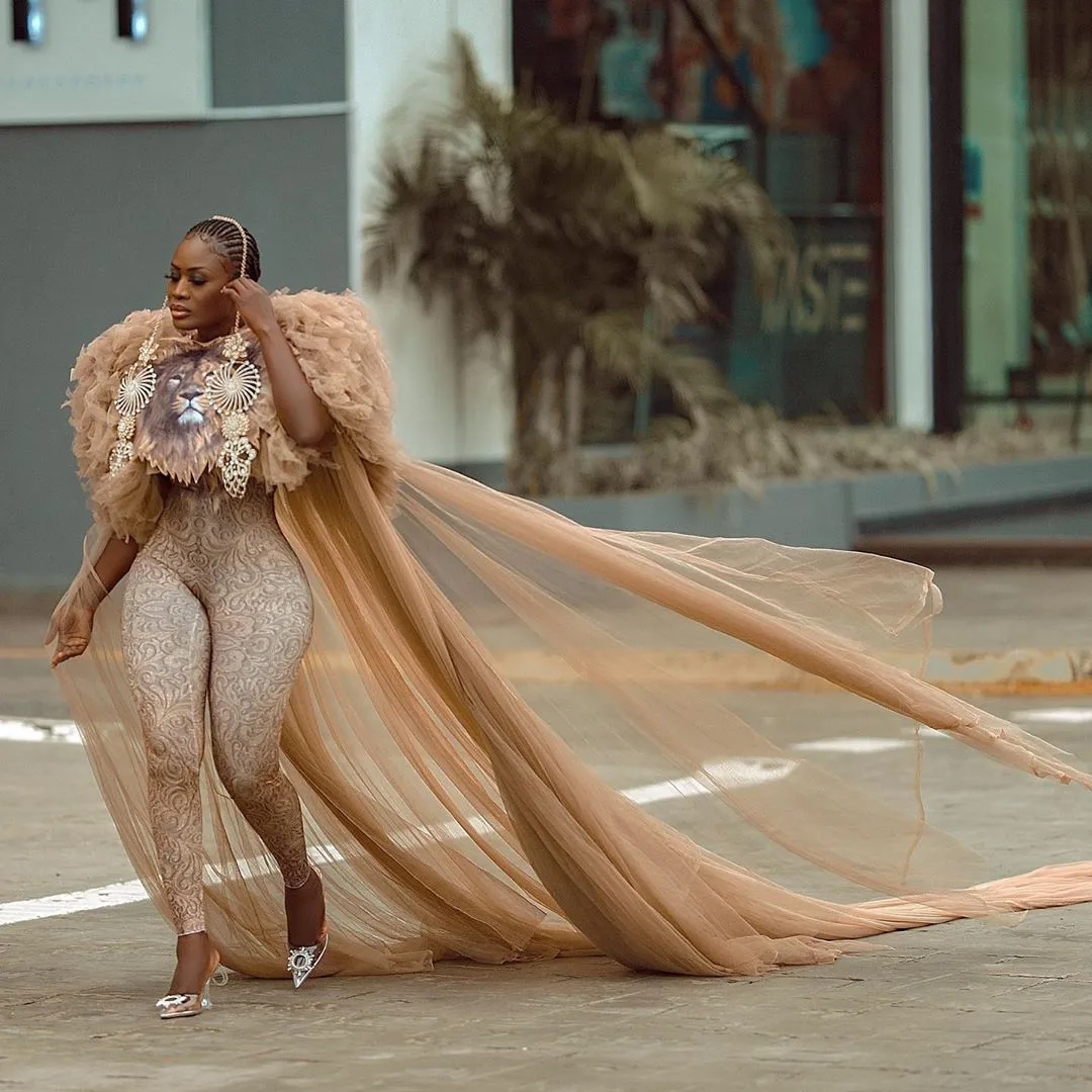 Nana Akua Addo pulled up to Accra Fashion Week’s gala night in a Beyoncé-inspired catsuit