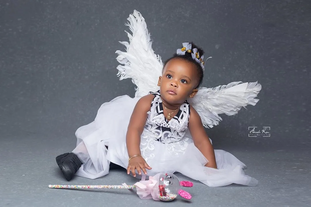 We are seriously swooning over these adorable images of Nana Ama Mcbrown and baby Maxin