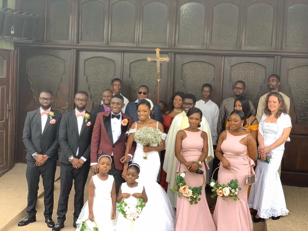 Gospel musician Nobel Nketsiah marries again in a beautiful wedding ceremony