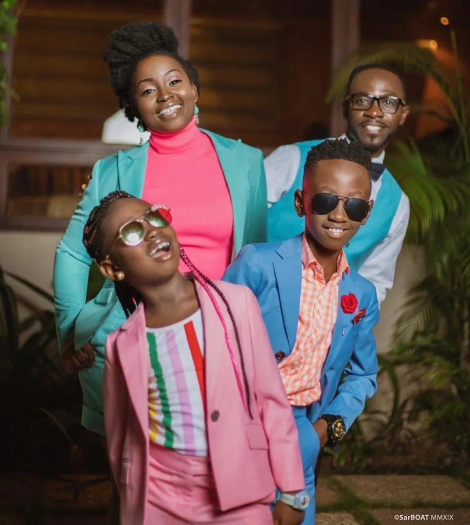 These photos of Okyeame Kwame & his family are giving us family & fashion goals
