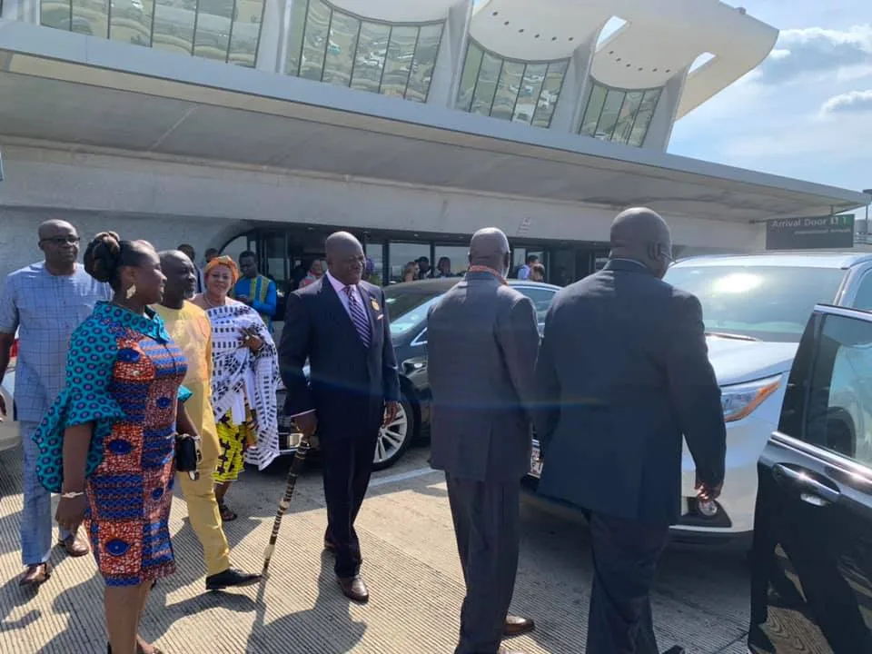 This is how the Asantehene was received in the U.S ahead of his U.N speech