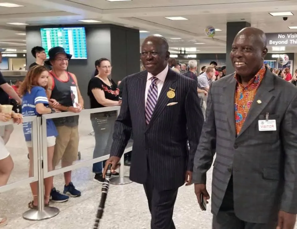 This is how the Asantehene was received in the U.S ahead of his U.N speech