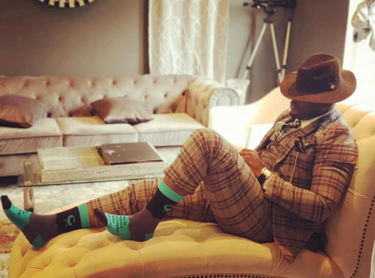 Wear Ghana: The dapper Ghanaian men dressing up in Adinkra inspired socks