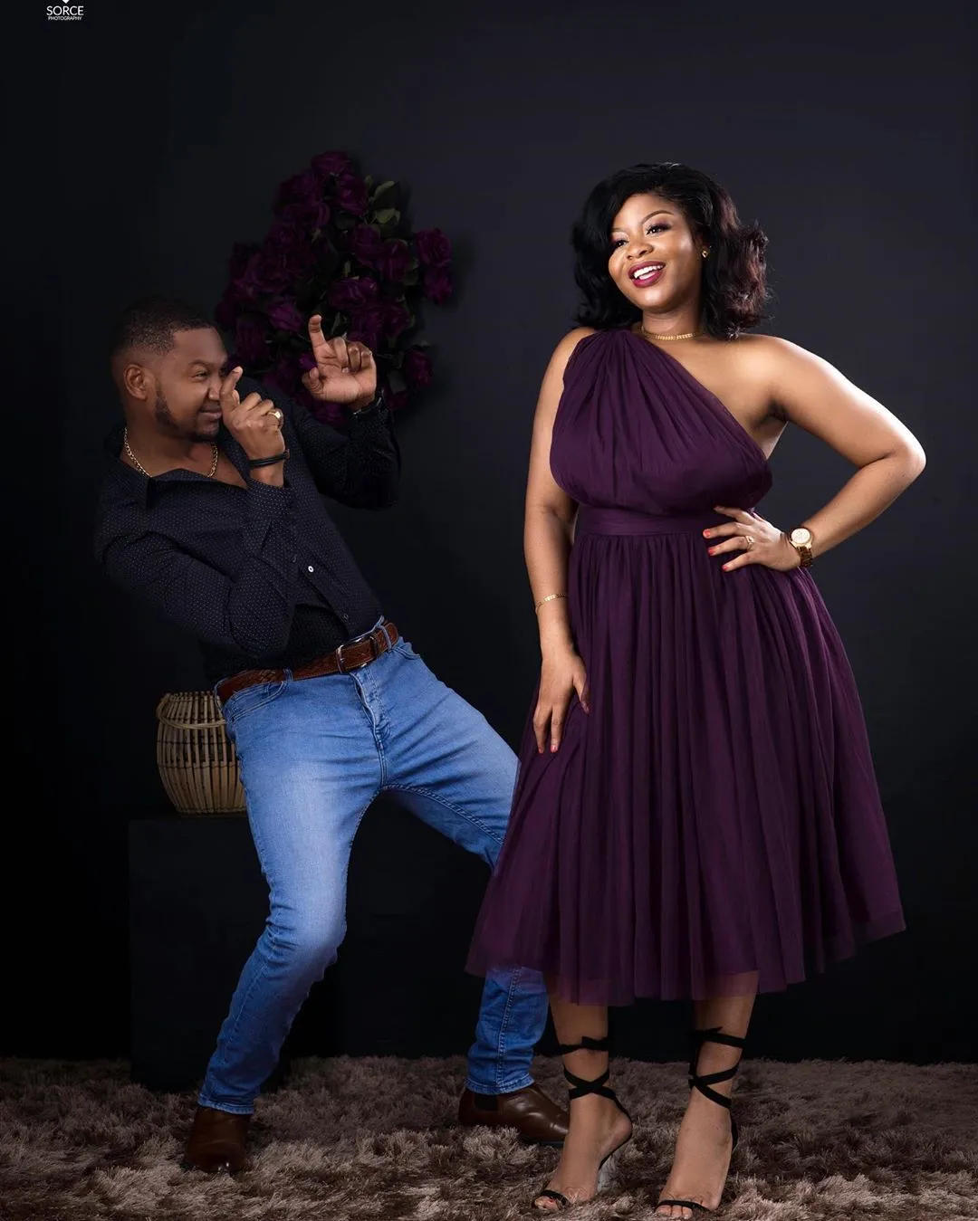 #TheMALMtrimony: Albert & Maame first met at the bank and she spoke the relationship into existence