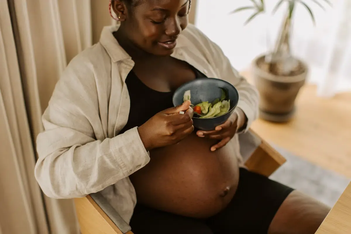 Mum eat after pregnancy