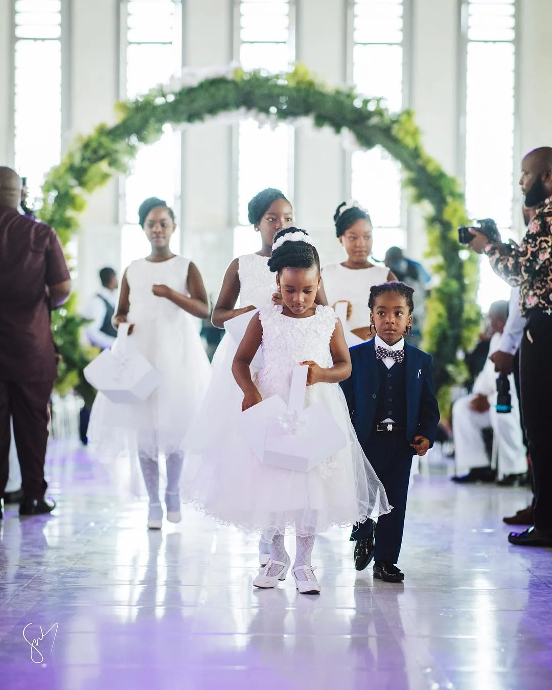 Philip & Mensima’s wedding was a star-studded one