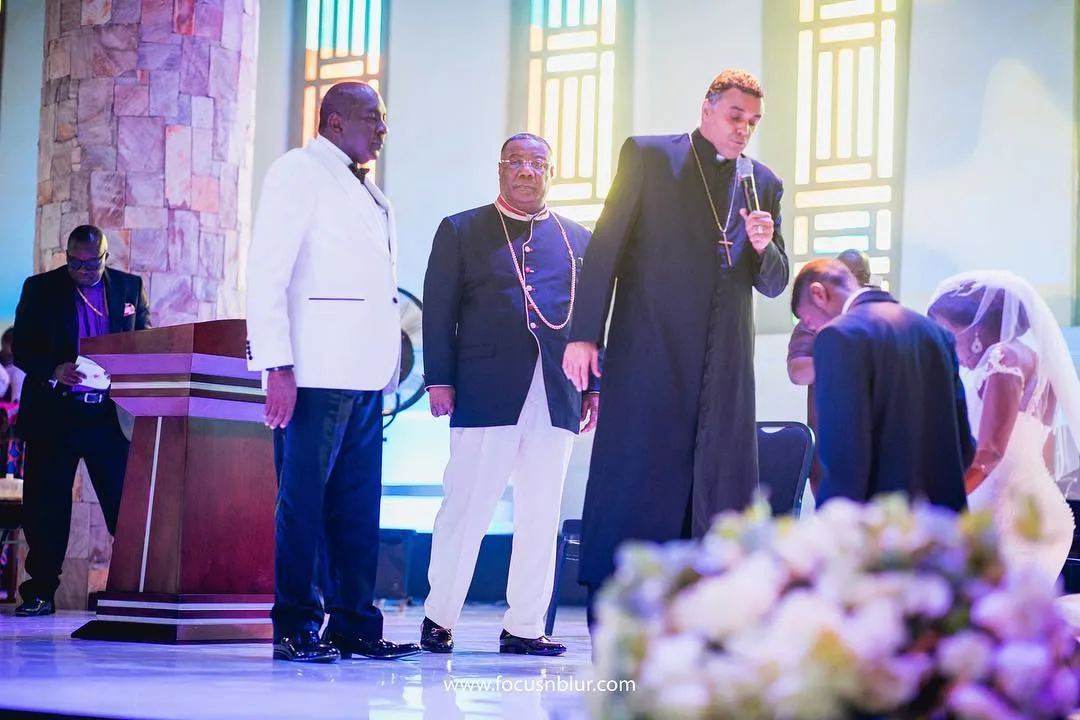 Philip & Mensima’s wedding was a star-studded one