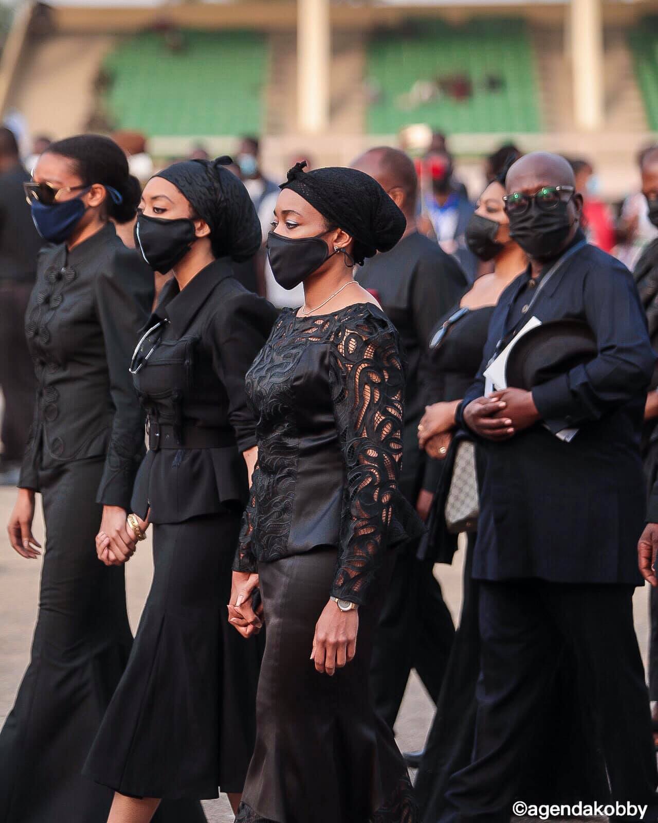 #RawlingsGoesHome: 21 unforgettable moments at the funeral service of Flt Lt J.J Rawlings