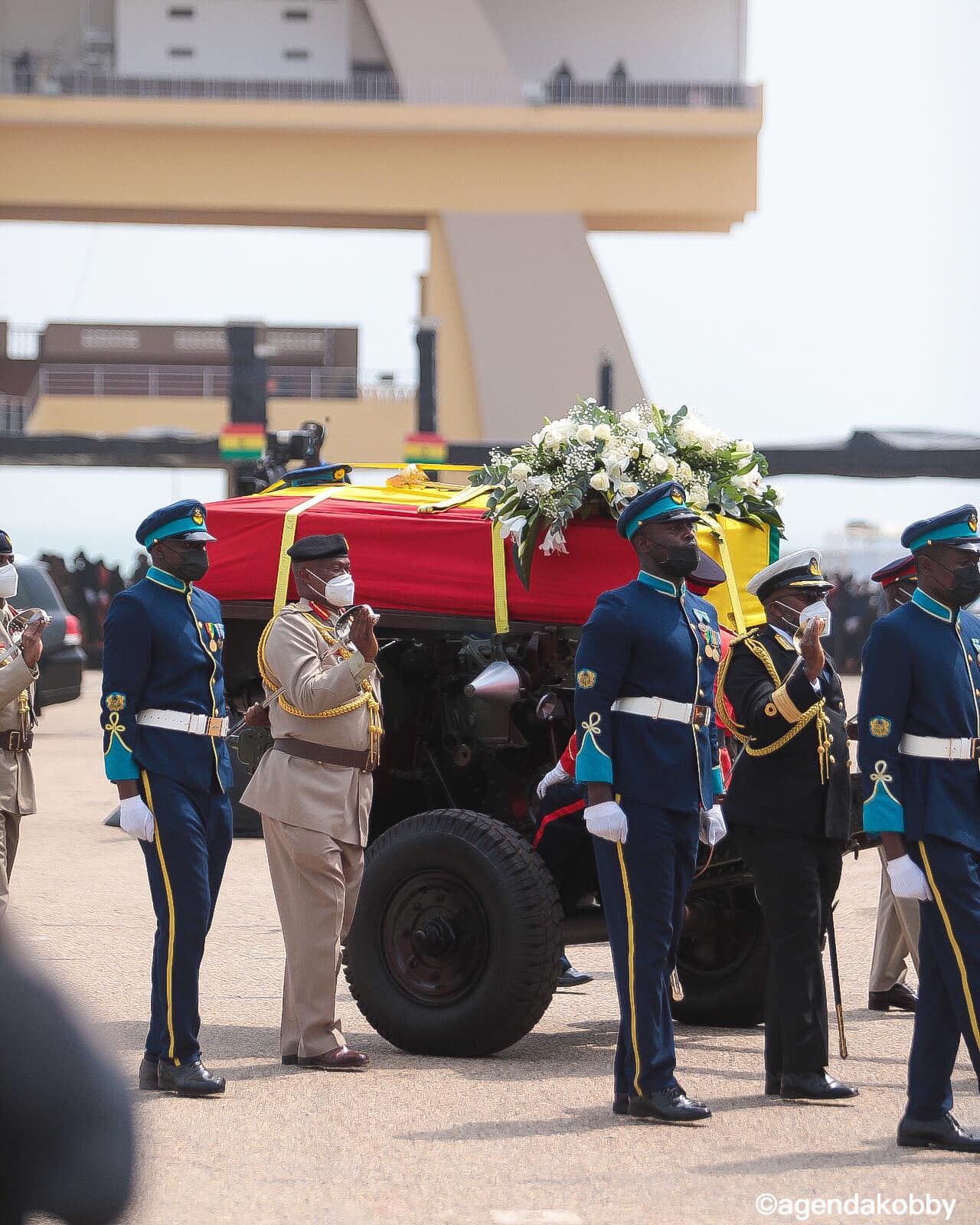 #RawlingsGoesHome: 21 unforgettable moments at the funeral service of Flt Lt J.J Rawlings