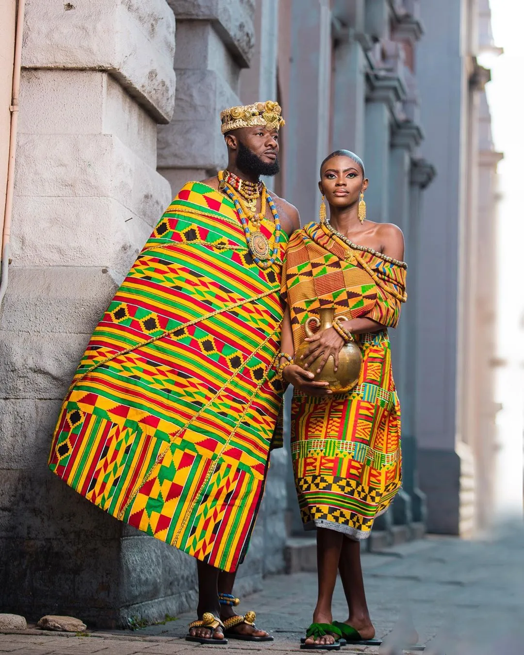 #RODR19: These promo photos from Rhythmz on Da Runway mixed Ghanaian tradition and fashion in an interesting way