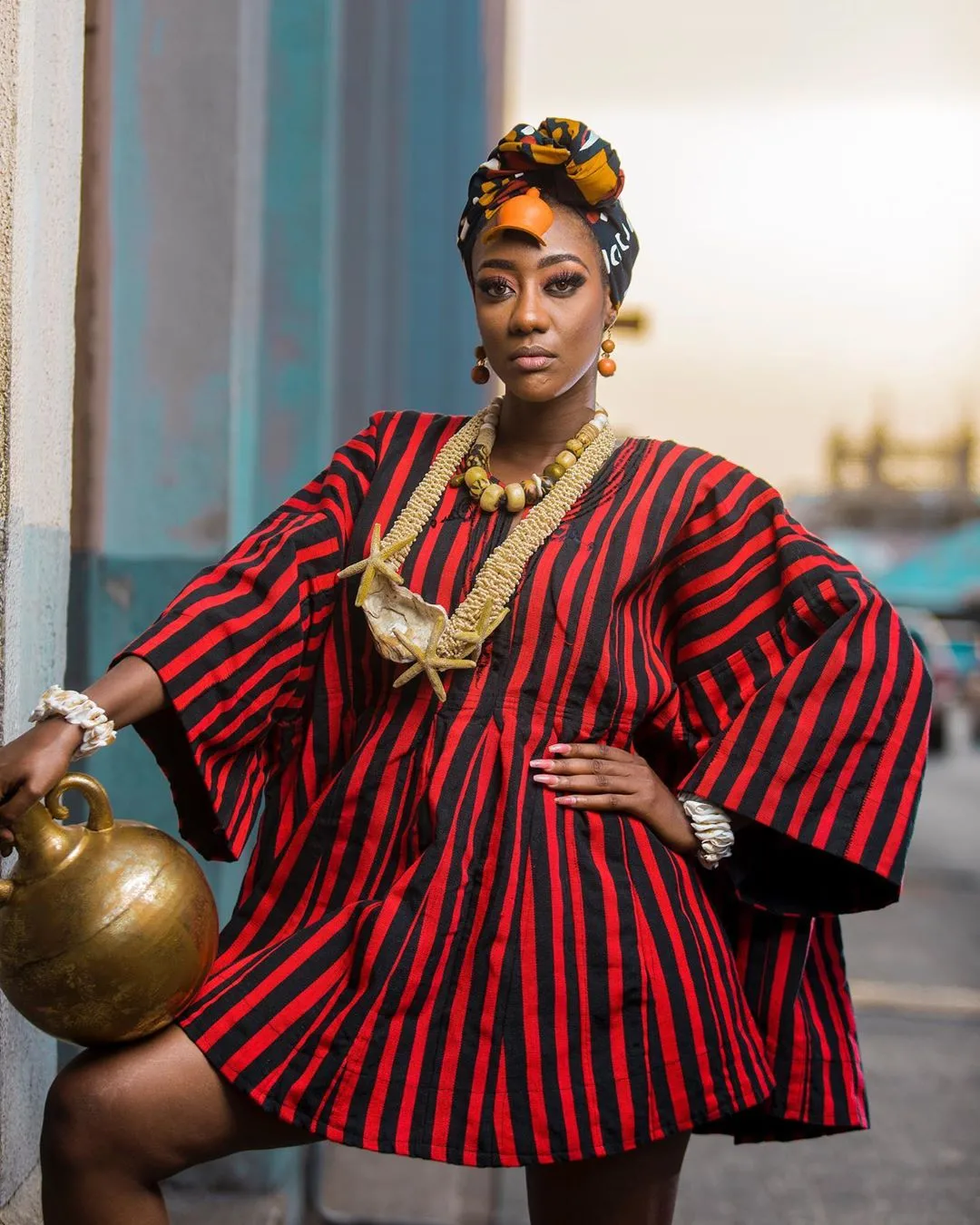 #RODR19: These promo photos from Rhythmz on Da Runway mixed Ghanaian tradition and fashion in an interesting way