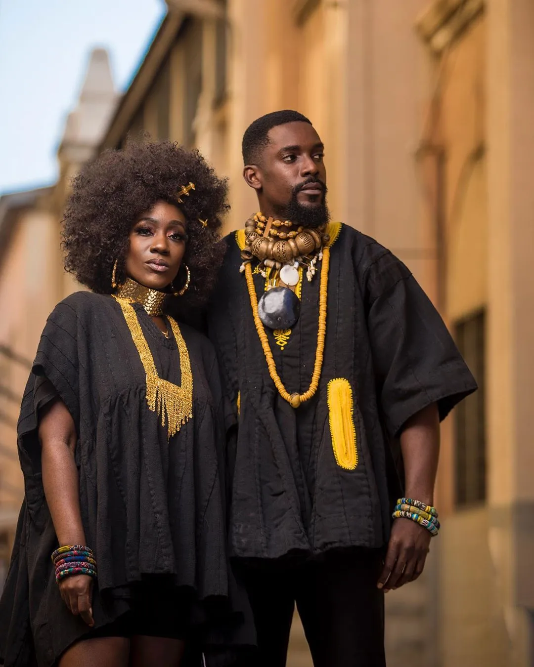 #RODR19: These promo photos from Rhythmz on Da Runway mixed Ghanaian tradition and fashion in an interesting way