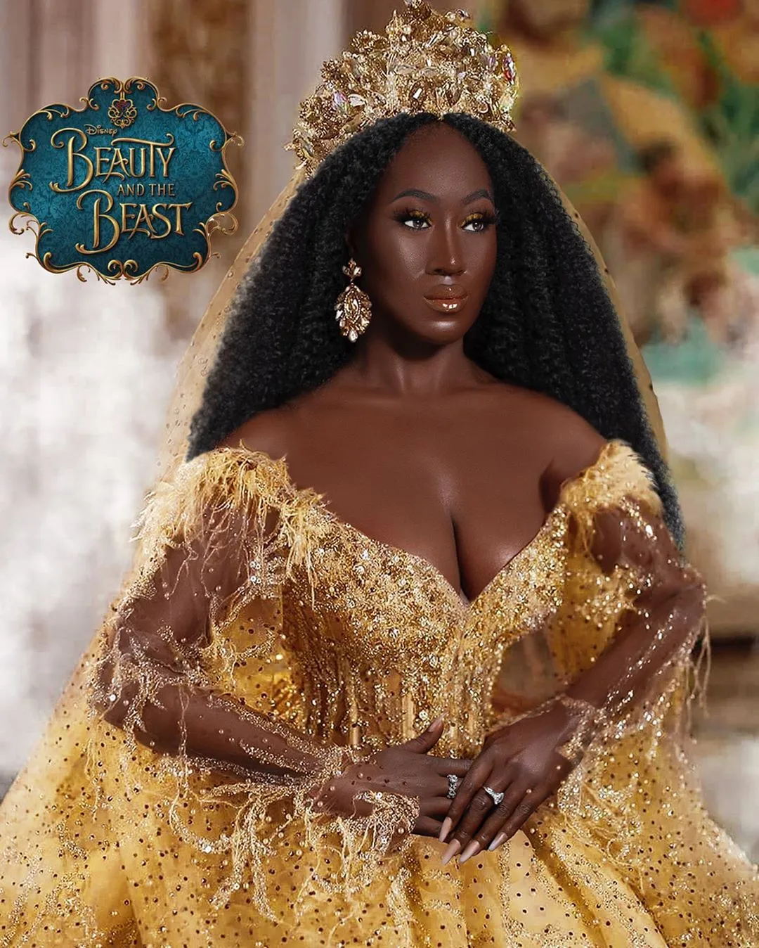 Symone Seven is inspiring young black girls to feel like “Princess too” with her Disney Princess series