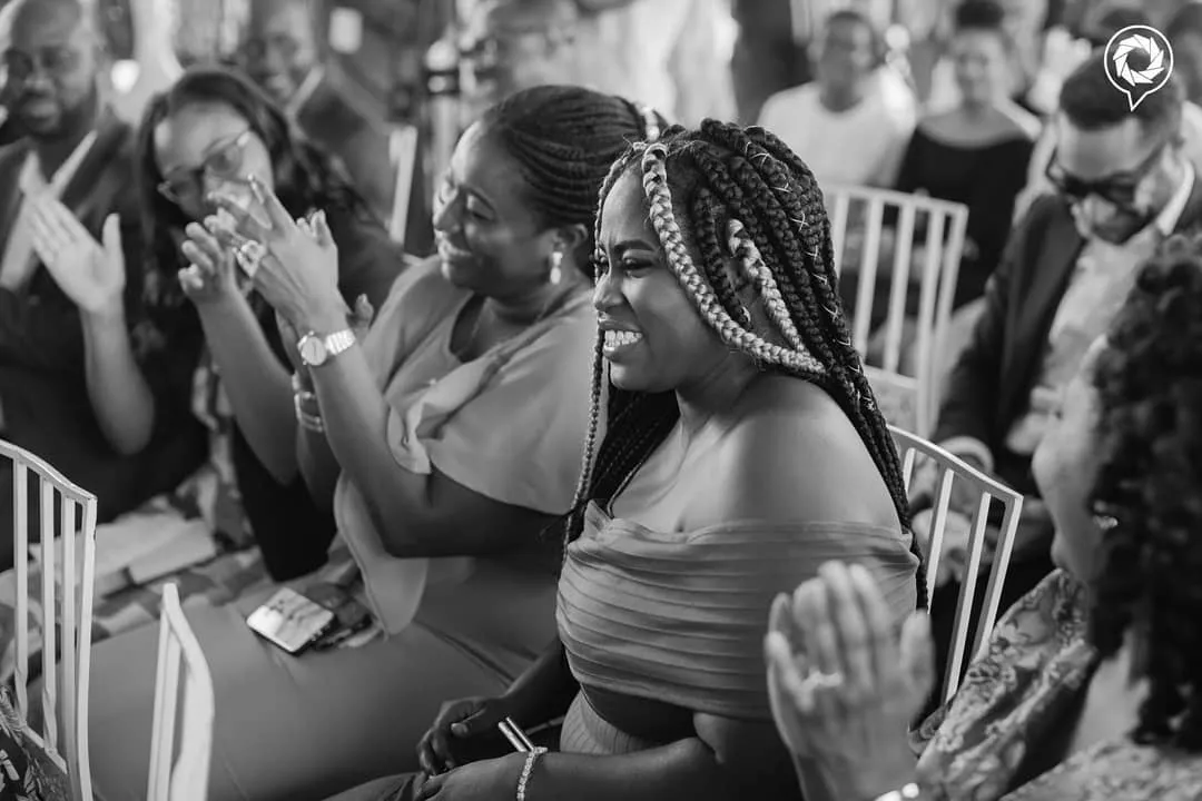 You’ve got to fall in love with these sweet moments from Adjetey Anang and Elom’s marriage renewal
