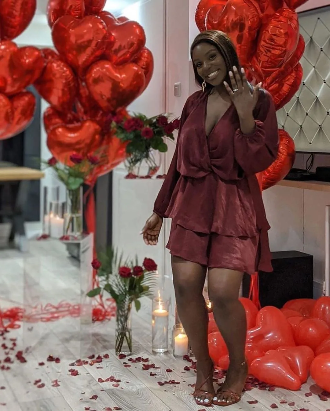Tolu Lope and Malakai’s surprise proposal is the cutest we’ve seen in a while