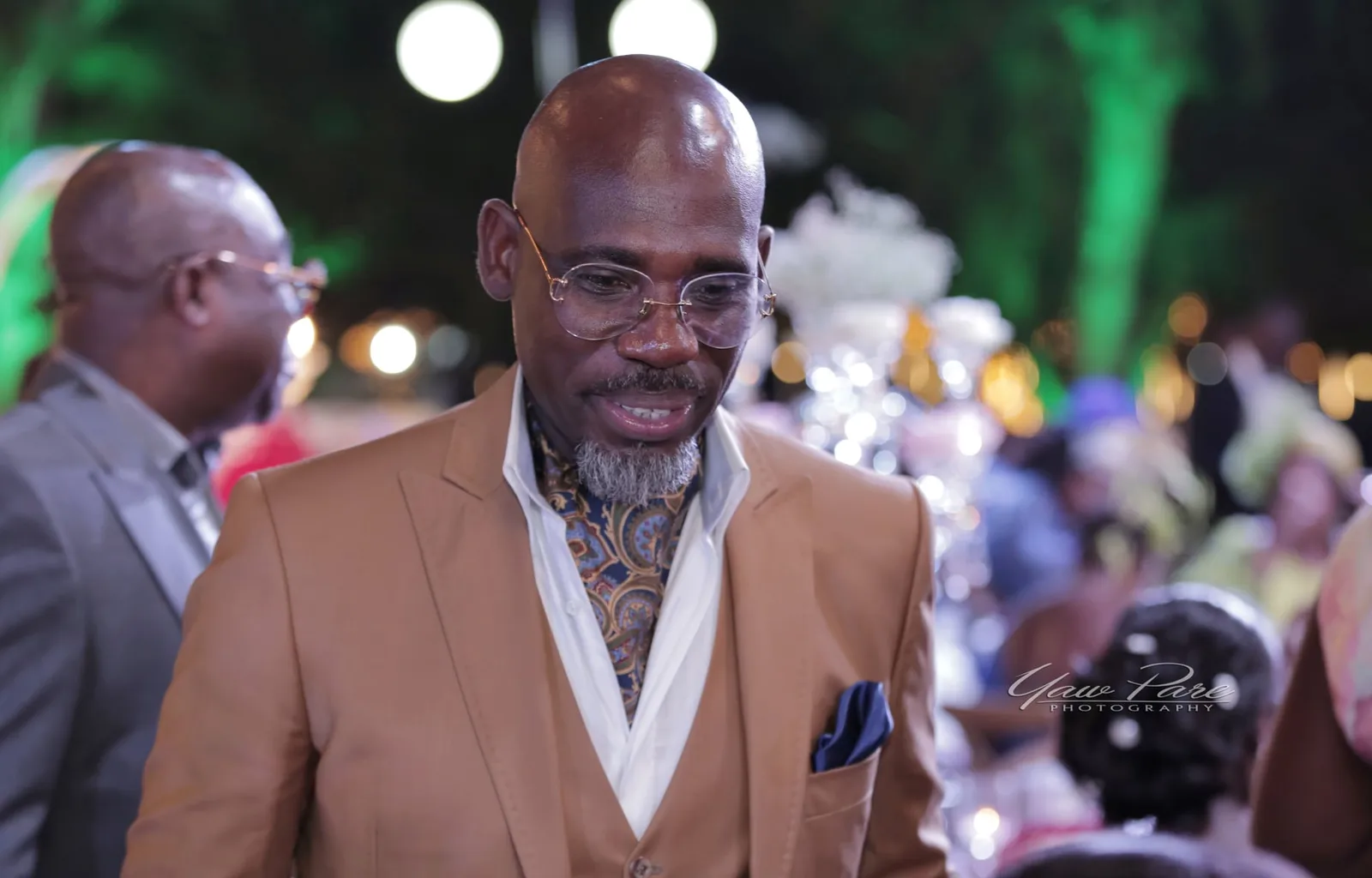 Fascinators, Suits, Luxury cars and stylish guests! Aku and Brian's wedding was a showdown in Ghana's Accra