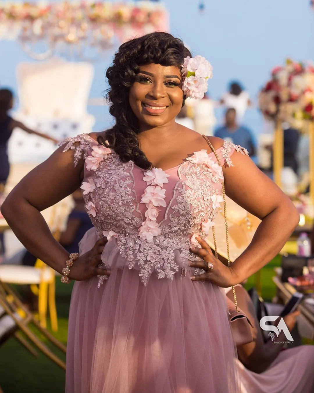 Inside the star-studded wedding of Ghanaian blogger, Eugene Osafo Nkansah and Victoria Lebene #EUGVIC19