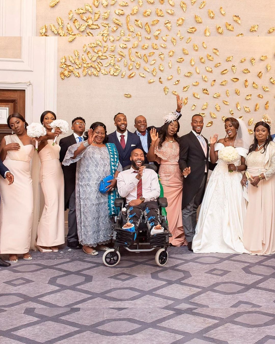 This bride shared an emotional story of how her brother survived a motor accident to take her to the altar