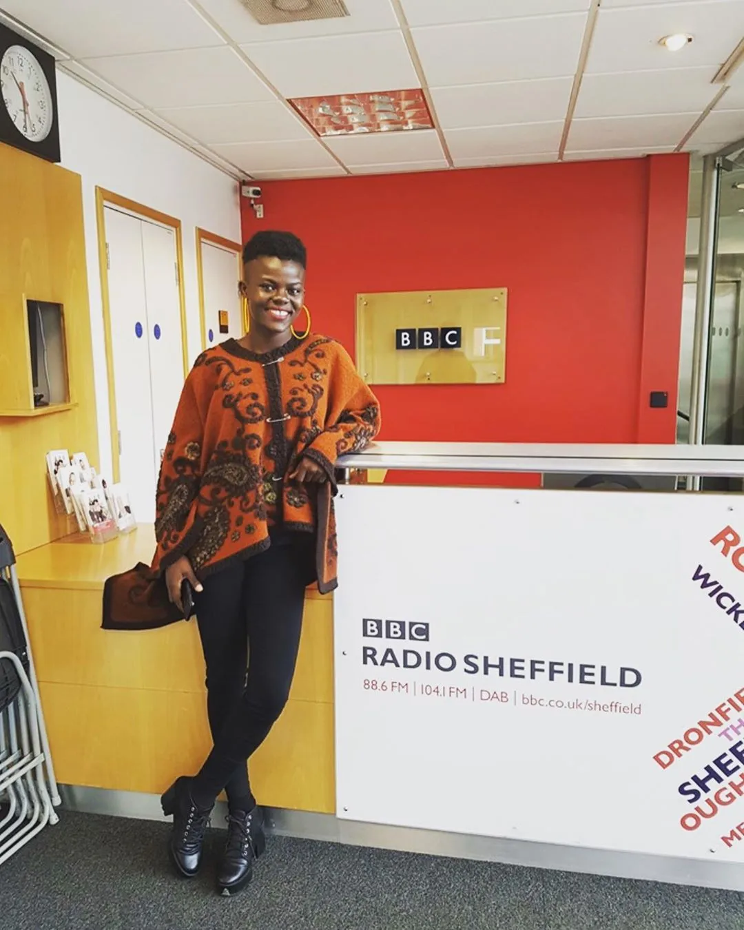 Afro-pop Singer, Wiyaala makes her own outfits for her perfomances and we have proof