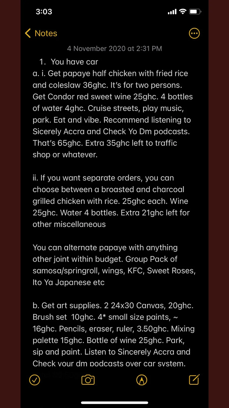 Can you come up with a legit planned date for two that costs only GHS 100? The answers will shock you!