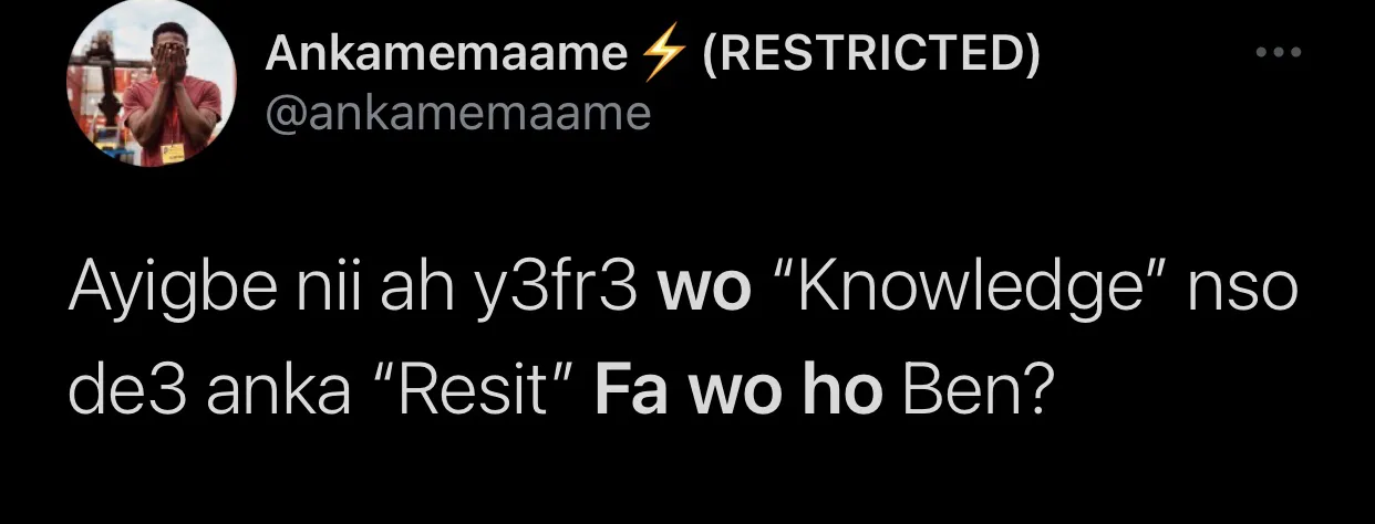20 “efa wo ho b3n?” tweets on Ghana Twitter that are funny and relatable at the same time