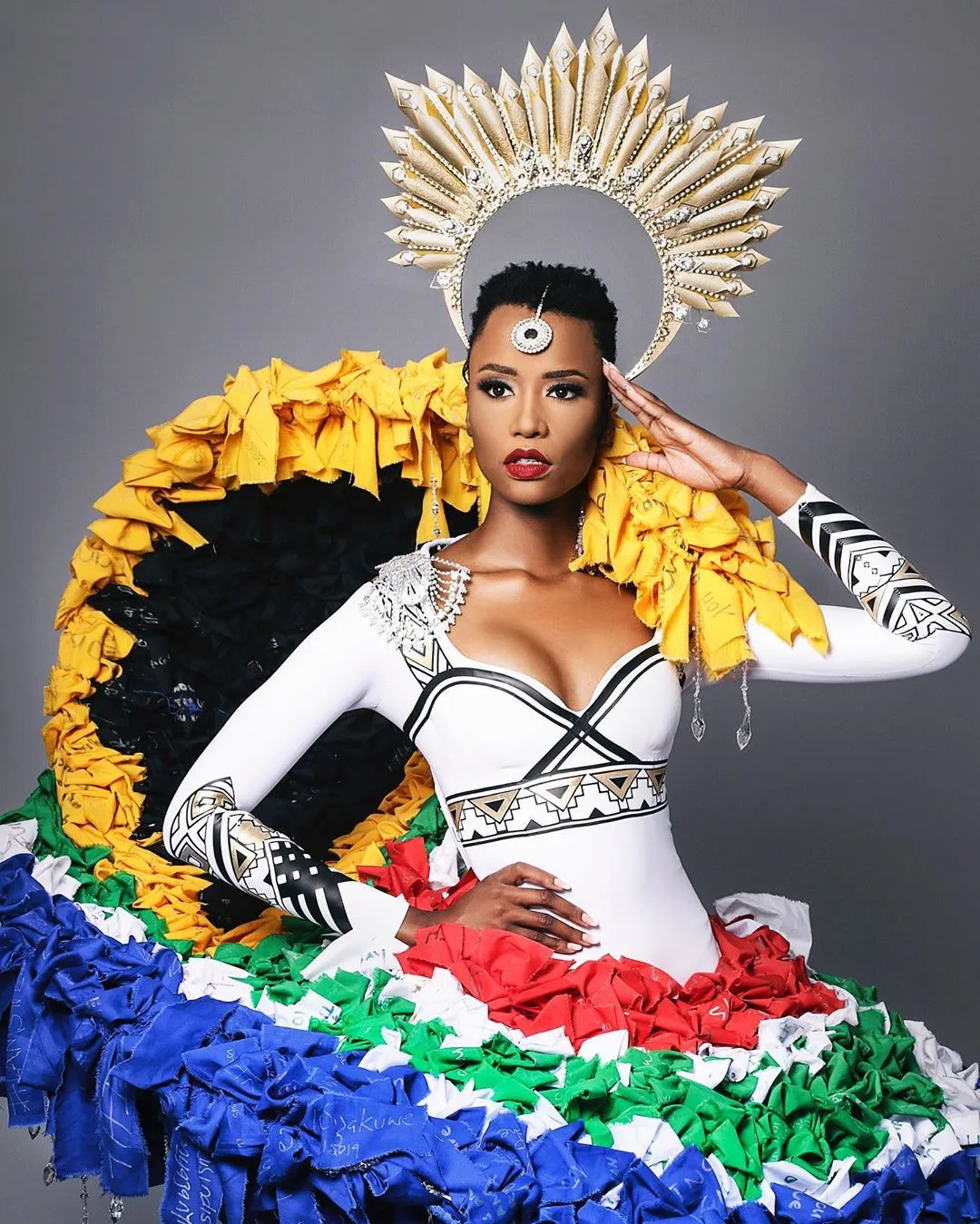 7 iconic photos of Miss Universe Zozibini Tunzi that will make you love black girls some more