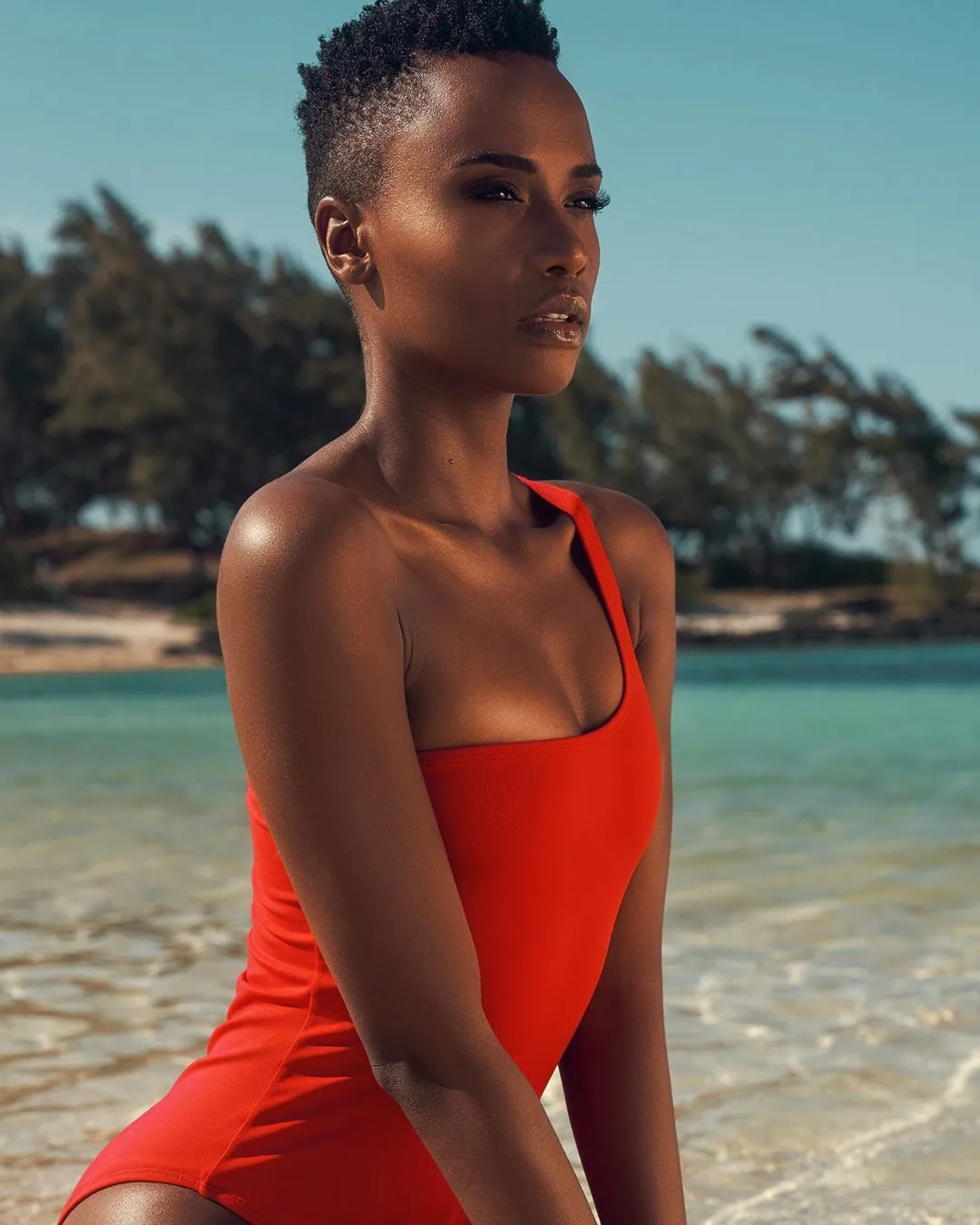 7 iconic photos of Miss Universe Zozibini Tunzi that will make you love black girls some more