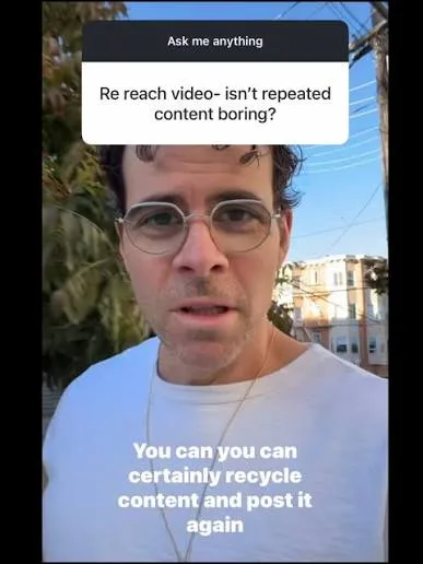 Repost content