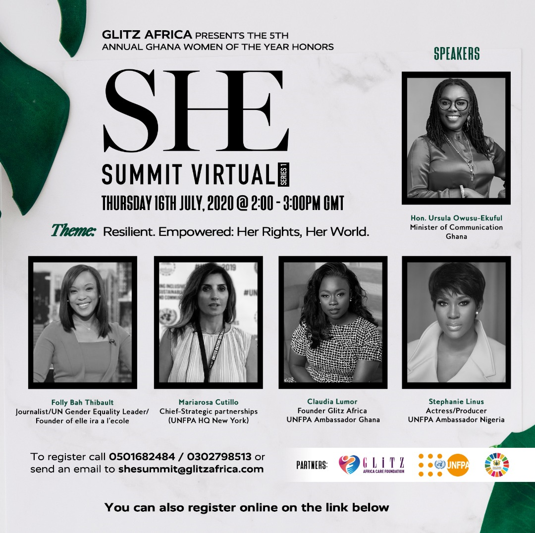 Glitz Africa to host first virtual SHE Summit featuring top female leaders