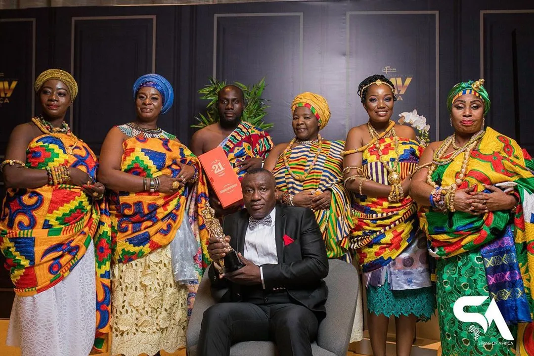Martha Ankomah, KOD, Dentaa spotted at the 2019 EMY Awards