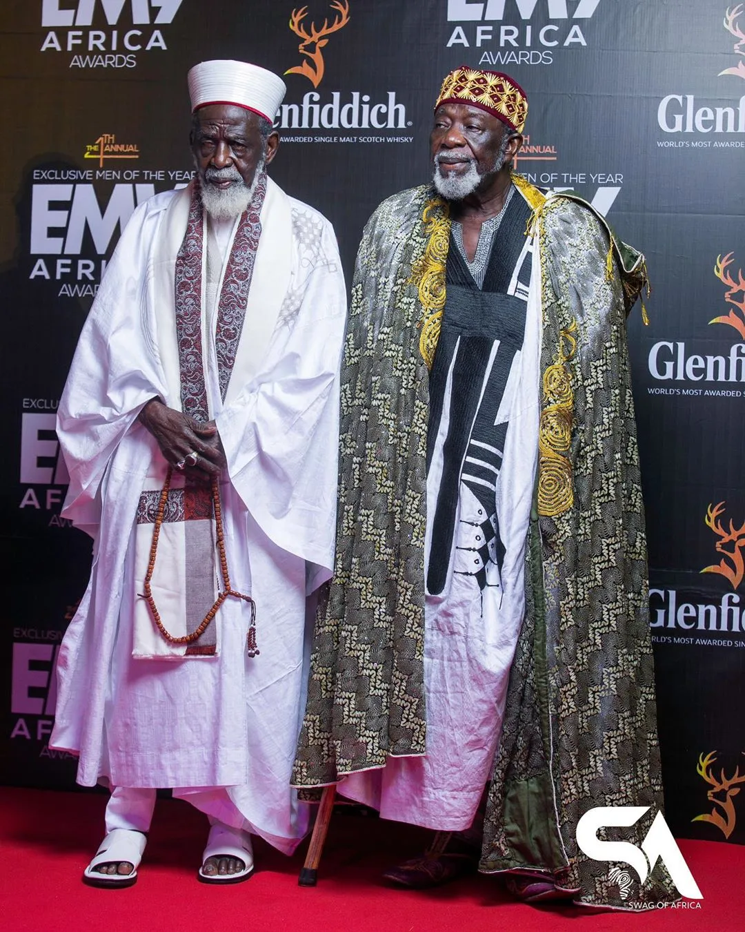 Martha Ankomah, KOD, Dentaa spotted at the 2019 EMY Awards