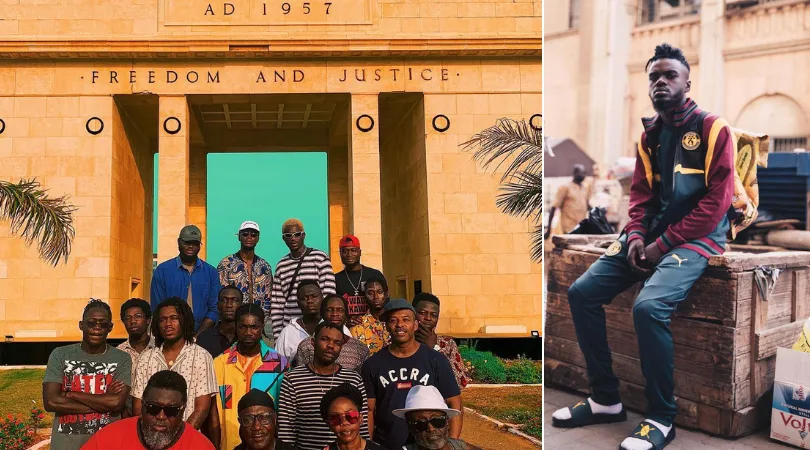 Ghanaian Artist, Prince Jyesi and Apple recreated “A Great Day in Harlem” with Ghanaian hiplife artistes.