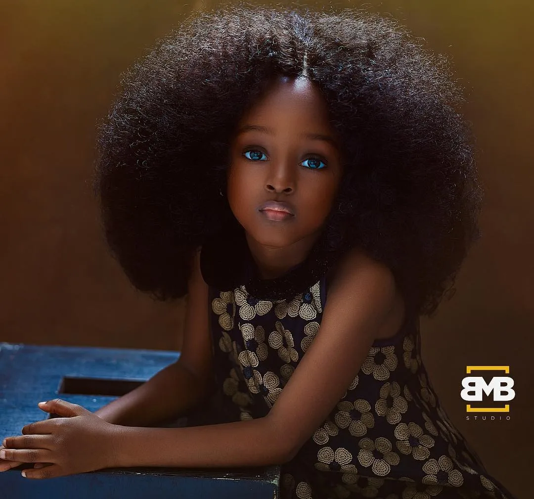 5-year-old Jare is most beautiful girl in the world