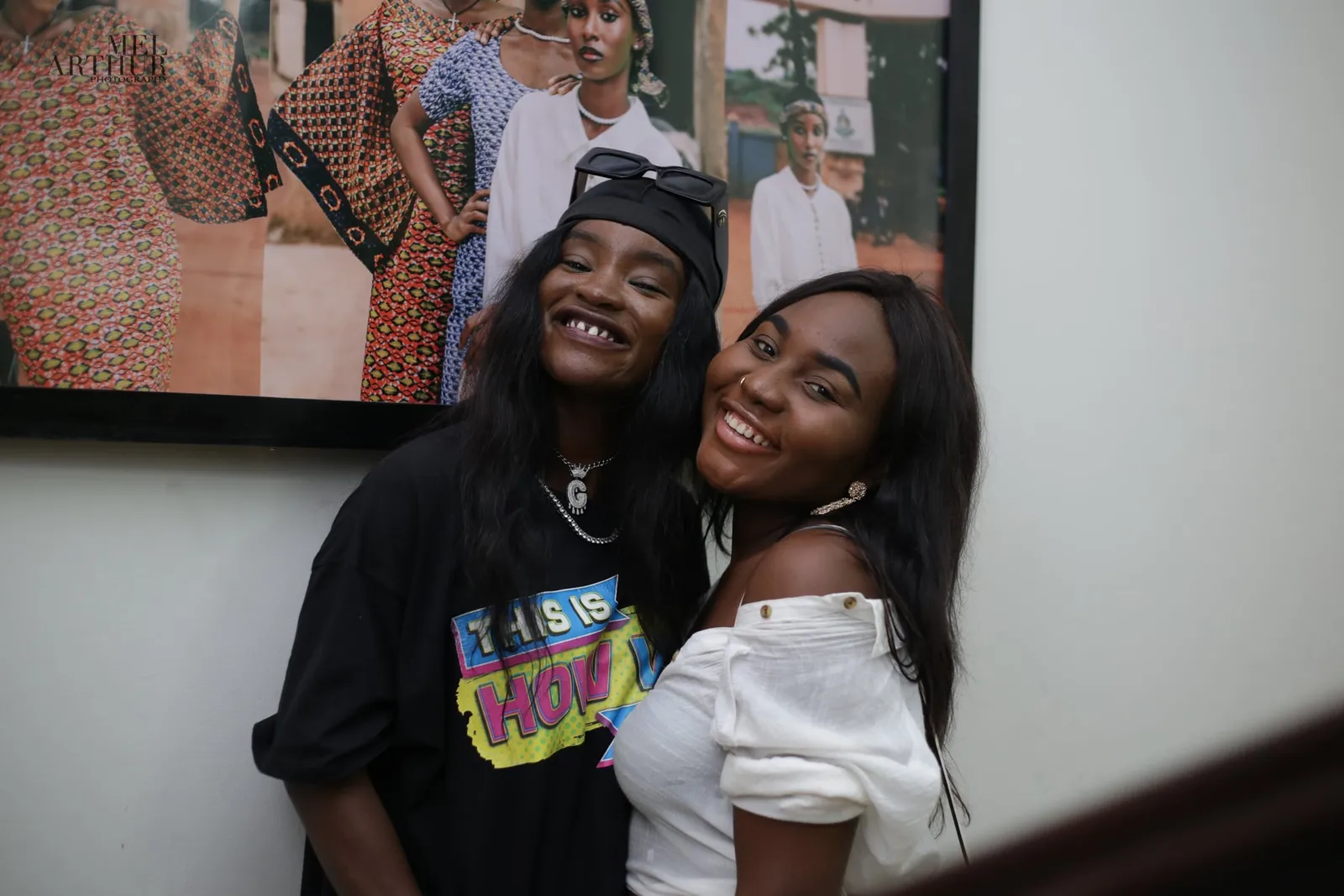 This is what contemporary photographer, Mel Arthur’s debut exhibition ‘Nyɛ Kɛ Wɔ’ looked like