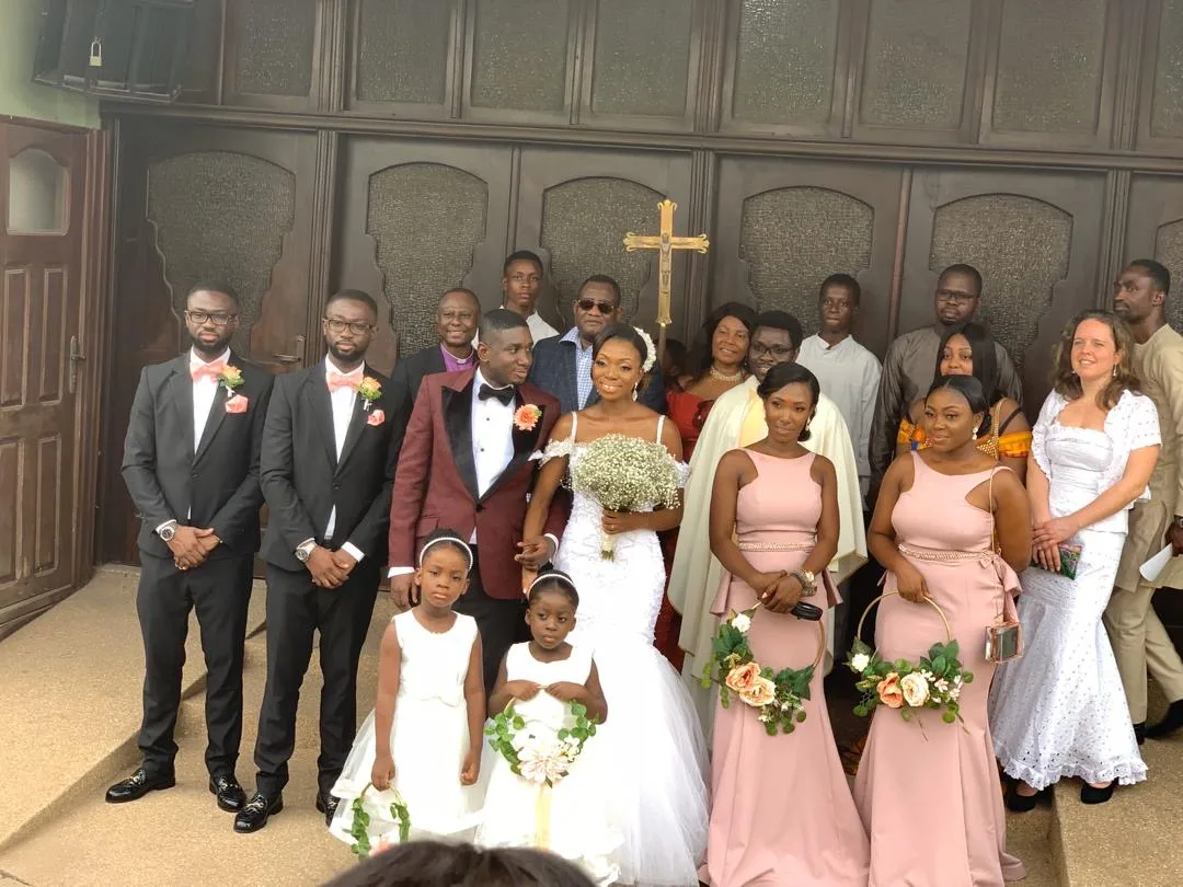 Gospel musician Nobel Nketsiah marries again in a beautiful wedding ceremony