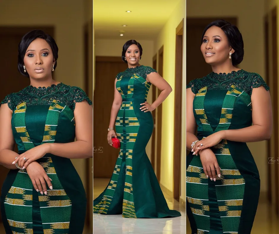 7 Photos of Ohemaa Afia Kobi Prempeh in Kente that has got everyone talking