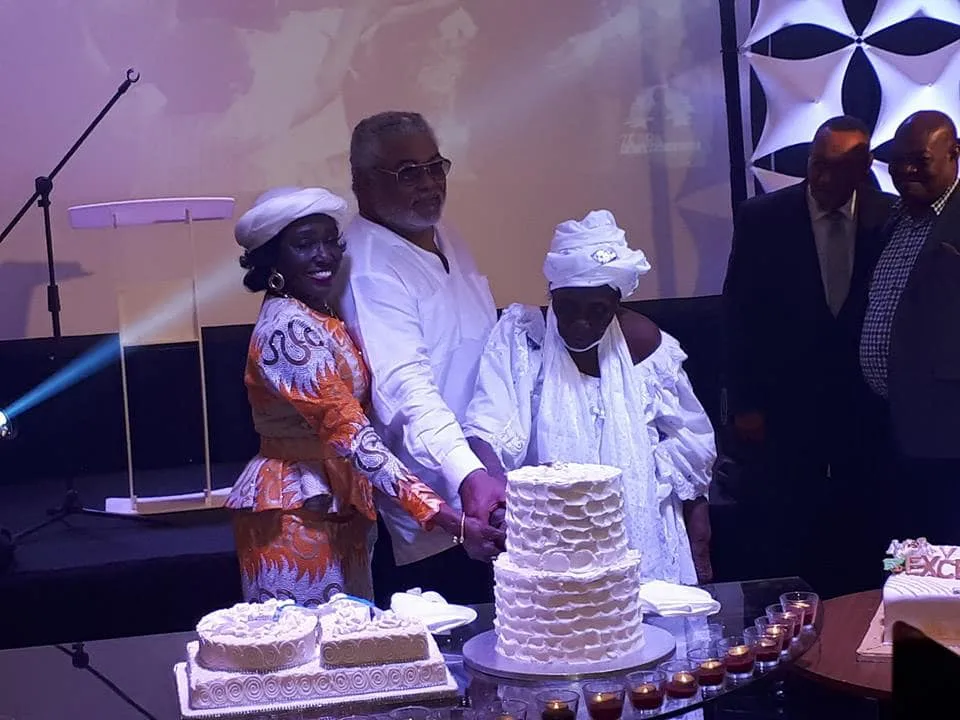 Mother of ex-President JJ Rawlings celebrates 100th birthday