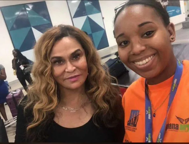 Guess who is in town?? Beyonce's mum, Ms.Tina Knowles is in Ghana for the Year of Return